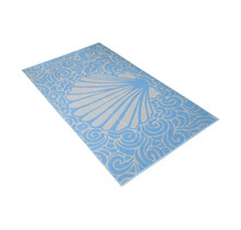 Strandlaken Vossen aqua flow pacific pearl 100x180