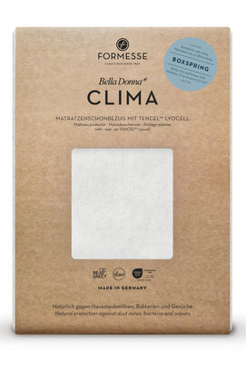 Bella Donna Alto Clima Molton Wit 180x190-200x220