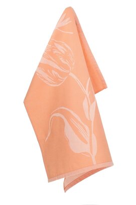 Bunzlau Castle Tulips theedoek 65x65 Orange
