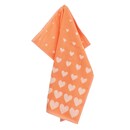 Bunzlau Castle Bunzlau Castle Hearts keukendoek 53x60 Orange