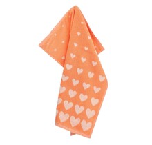 Bunzlau Castle Hearts keukendoek 53x60 Orange