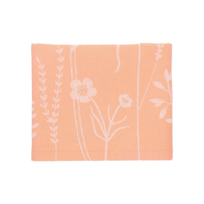 Bunzlau Castle Wild Flowers theedoek 65x65 Orange