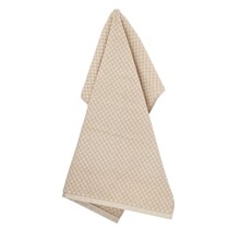 Bunzlau Castle Small Check keukendoek 53x60 Sand