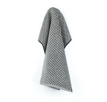 Bunzlau Castle keukendoek Small Check black 53x60