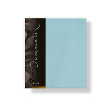 Dommelin Kussensloop Uni Satijn 300TC 591 Pastelblauw 40x60