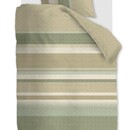 Beddinghouse Beddinghouse Dekbedovertrek Sebastian Grey Green 140x200/220
