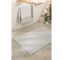 Cawö Two Tone Badmat 50x80 platin