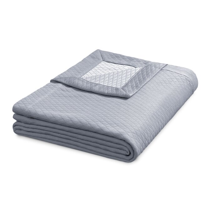 Bella Donna zomerdeken 260x220 Jeansblauw 0211
