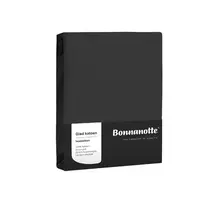 Bonnanotte Hoeslaken Katoen Donker Grijs 90x220