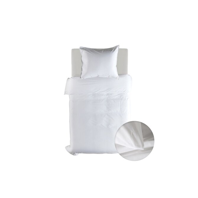 Yellow Suite Mumbai dekbedovertrek 140x200/220 Blanc de Blanc