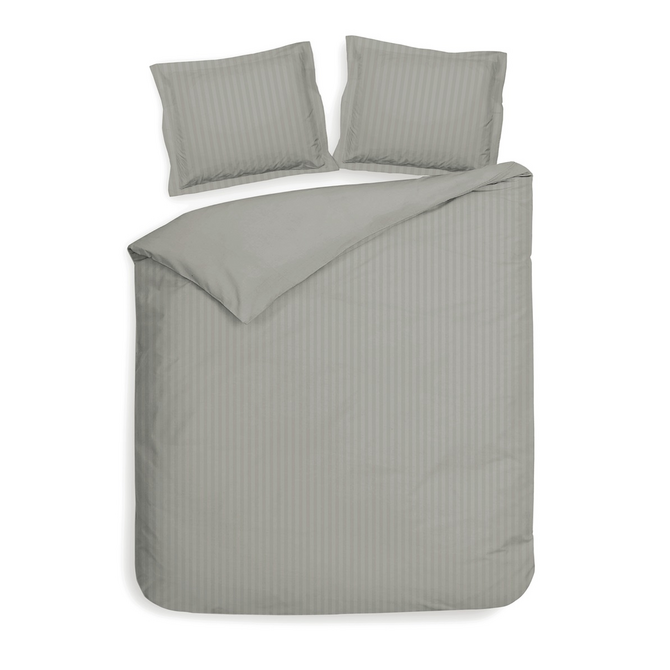 Heckett & Lane Banda dekbedovertrek 240x200/220 Cloud Grey