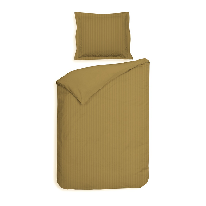 Heckett & Lane Banda dekbedovertrek 140x200/220 Amber Gold