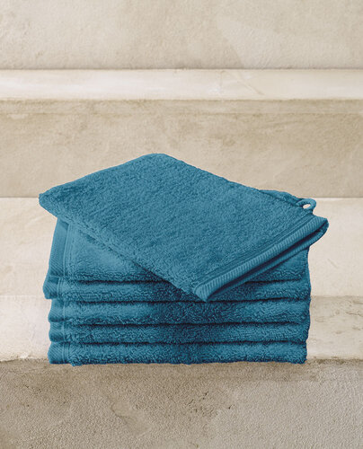 De Witte Lietaer De Witte Lietaer Excellence washandje 16x21 Capri Blue