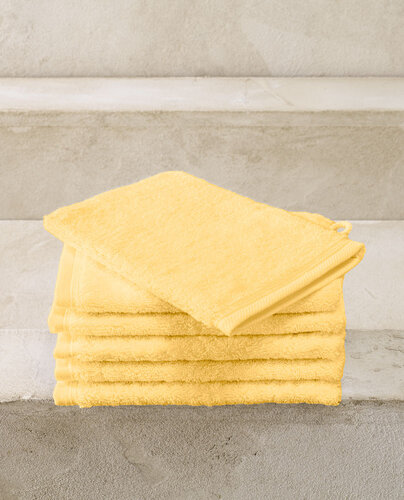 De Witte Lietaer De Witte Lietaer Excellence washandje 16x21 Butter Yellow