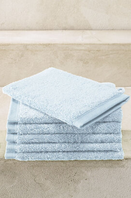 De Witte Lietaer Excellence washandje 16x21 Powder Blue