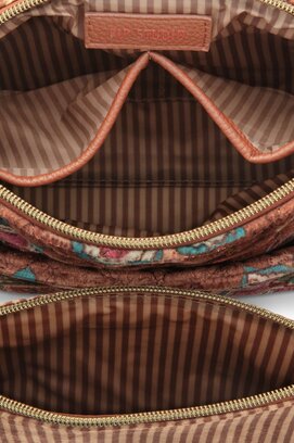 Pip Studio Caryn Cosmetic Bags Combi Mumbai Morning Brown26x7.5x18cm/22x1x13cm