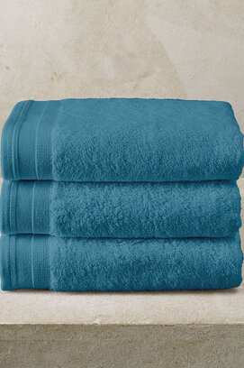 De Witte Lietaer Excellence handdoek 50x100 Capri Blue