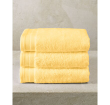 De Witte Lietaer Excellence handdoek 50x100 Butter Yellow