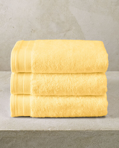 De Witte Lietaer De Witte Lietaer Excellence handdoek 50x100 Butter Yellow