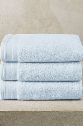 De Witte Lietaer Excellence handdoek 50x100 Powder Blue