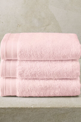 De Witte Lietaer Excellence handdoek 50x100 Powder Pink