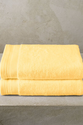De Witte Lietaer Excellence douchelaken 70x140 Butter Yellow