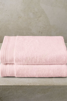 De Witte Lietaer Excellence douchelaken 70x140 Powder Pink