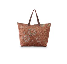 Pip Studio Tilda Schouder  Tas Large Mumbai Morning Brown66x20x44cm