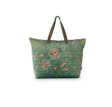 Pip Studio Tilda Schouder  Tas Large Mumbai Morning Green66x20x44cm