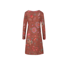 Pip Studio Dana Long Sleeve Nightdress Mumbai Morning Brown XL