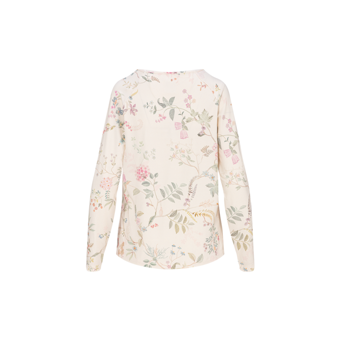 Pip Studio Tina Long Sleeve Top Bodhi Flower Offwhite M