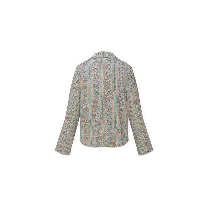 Pip Studio Faye Long Sleeve Top Rosa Rani Blue L