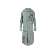 Pip Studio Diogo Long Sleeve Nightdress Darjeeling Days Green M