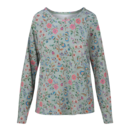 Pip Studio Pip Studio Tina Long Sleeve Top Flora Bangalore Green XL