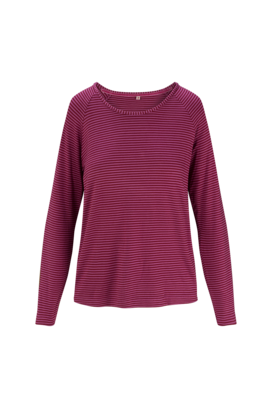 Pip Studio Tina Long Sleeve Top Little Sumo Stripe Pink XL