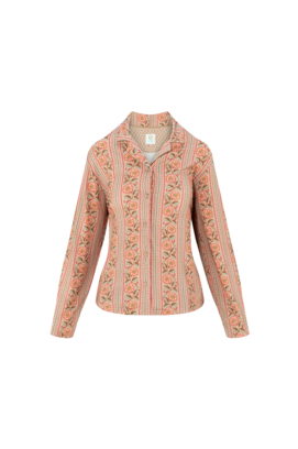 Pip Studio Faye Long Sleeve Top Rosa Rani Sand L