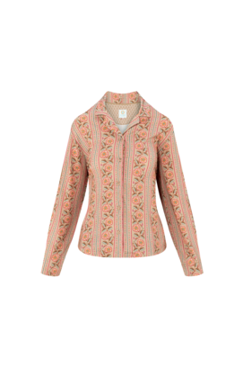 Pip Studio Faye Long Sleeve Top Rosa Rani Sand XL