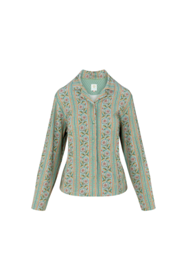 Pip Studio Faye Long Sleeve Top Rosa Rani Blue M