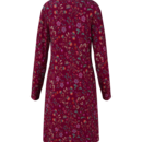Pip Studio Pip Studio Desiree Long Sleeve Nightdress Flora Bangalore Dark Pink S