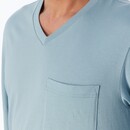 Schiesser Schiesser Heren Pyjama Long iceblue 181154 M/50