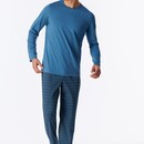 Schiesser Schiesser Heren Pyjama Long aqua 180249 XXL/56