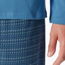 Schiesser Schiesser Heren Pyjama Long aqua 180249 XXL/56
