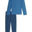 Schiesser Schiesser Heren Pyjama Long aqua 180249 L/52