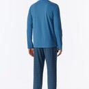 Schiesser Schiesser Heren Pyjama Long aqua 180249 L/52