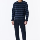 Schiesser Schiesser Heren Pyjama Long deepseablue 183940 L/52