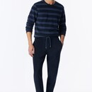 Schiesser Schiesser Heren Pyjama Long deepseablue 183940 L/52