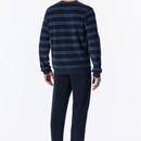 Schiesser Schiesser Heren Pyjama Long deepseablue 183940 L/52