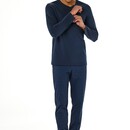 Schiesser Schiesser Heren Pyjama Long deepseablue 181922 3XL/58
