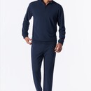 Schiesser Schiesser Heren Pyjama Long deepseablue 183851 3XL/58
