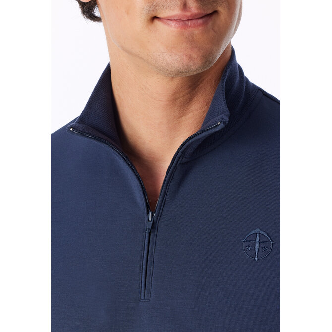 Schiesser Heren Pyjama Long deepseablue 183851 3XL/58